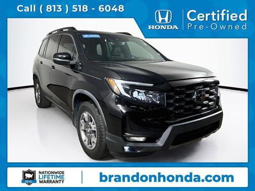 Black 2023 Honda Passport AWD TrailSport