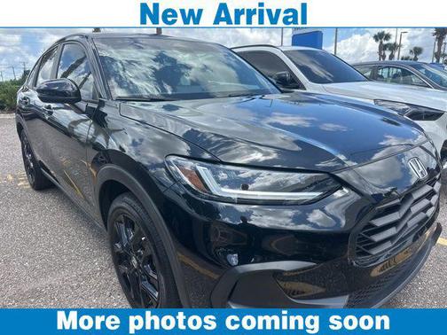 Black 2023 Honda HR-V 2WD Sport