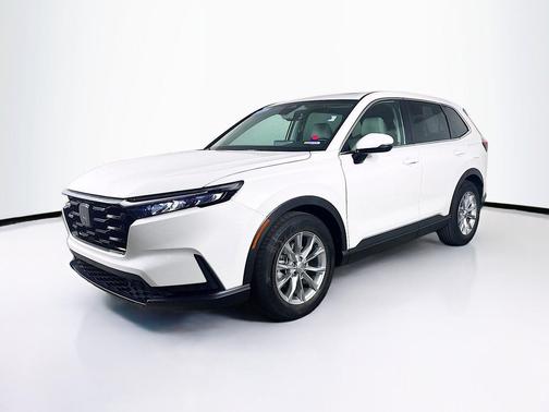 Platinum White 2025 Honda CR-V EX-L 2WD