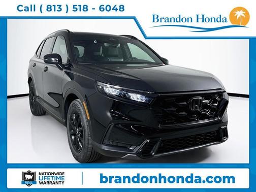 Crystal Black Pearl 2026 Honda CR-V Hybrid Sport-L FWD