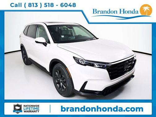 Platinum White Pearl 2026 Honda CR-V EX-L 2WD