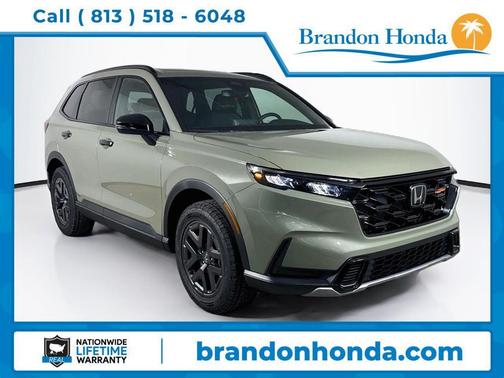 Ash Green Metallic 2026 Honda CR-V Hybrid TrailSport AWD