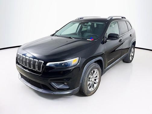 Diamond Black Crystal Pearlcoat 2021 Jeep Cherokee Latitude Lux