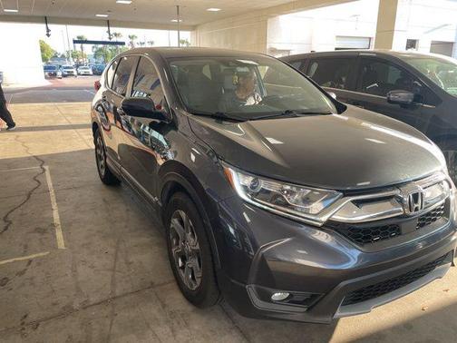 Gray 2018 Honda CR-V EX