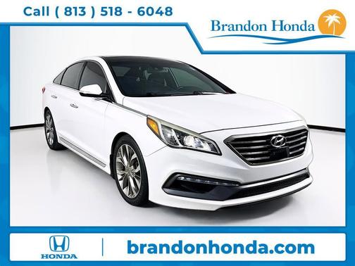 Quartz White Pearl 2015 Hyundai SONATA Limited 2.0T