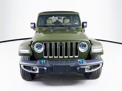 Sarge Green Clearcoat 2023 Jeep Wrangler 4xe Sahara