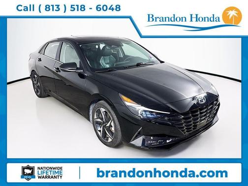 Phantom Black 2022 Hyundai ELANTRA HEV Limited