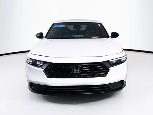 White 2023 Honda Accord Hybrid Sport-L