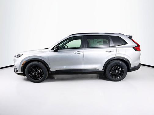 Solar Silver Metallic 2026 Honda CR-V Hybrid Sport-L FWD