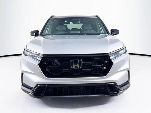 Solar Silver Metallic 2026 Honda CR-V Hybrid Sport-L FWD