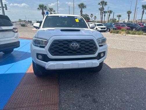 Super White 2021 Toyota Tacoma TRD Sport