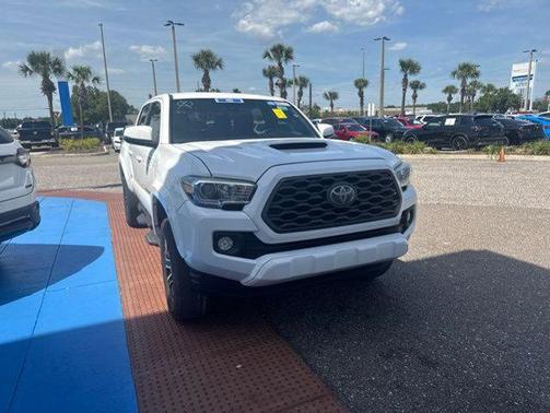 Super White 2021 Toyota Tacoma TRD Sport