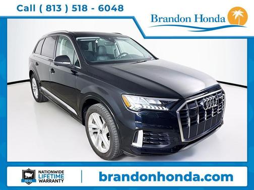 Black 2024 Audi Q7 55 Premium Plus