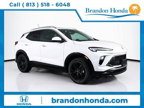 Summit White 2024 Buick Encore GX Sport Touring