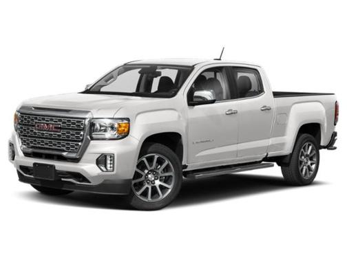 Summit White 2021 GMC Canyon Denali