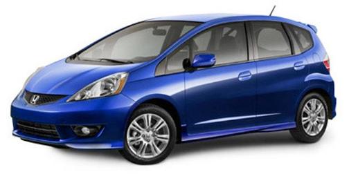White 2011 Honda Fit Sport