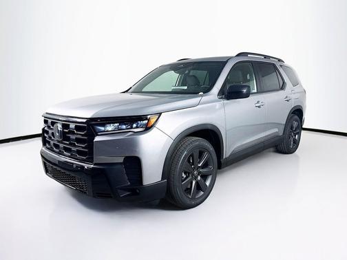 Solar Silver Metallic 2026 Honda Pilot Sport