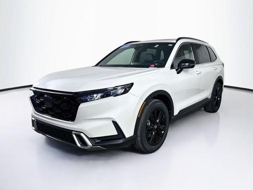 White 2024 Honda CR-V Hybrid Sport Touring AWD