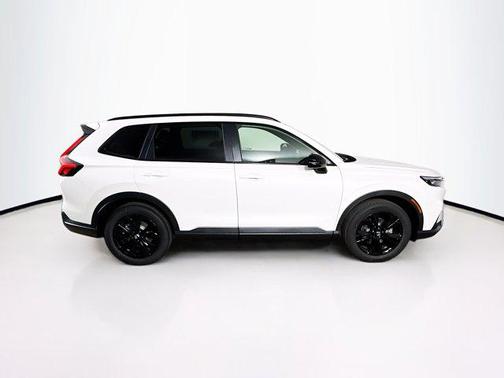 Platinum White Pearl 2026 Honda CR-V Hybrid Sport Touring AWD