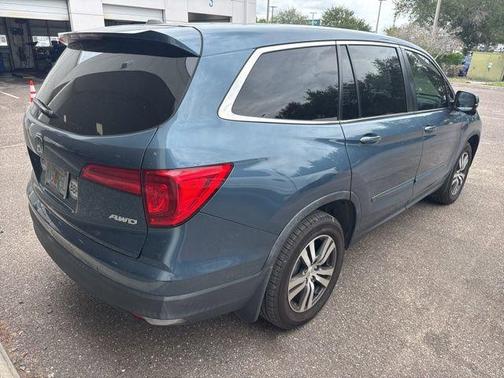 Blue 2017 Honda Pilot EX-L