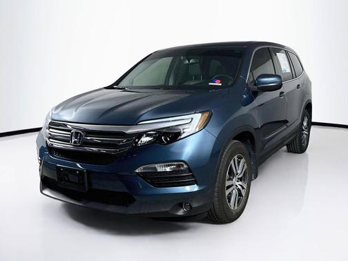 Blue 2017 Honda Pilot EX-L