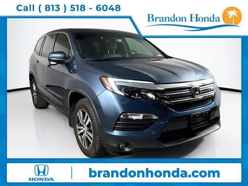 Blue 2017 Honda Pilot EX-L