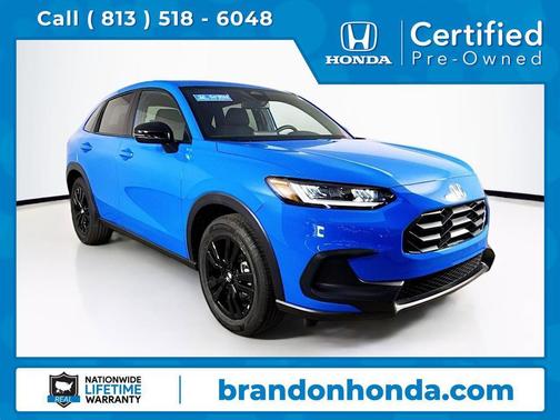 Blue 2026 Honda HR-V 2WD Sport