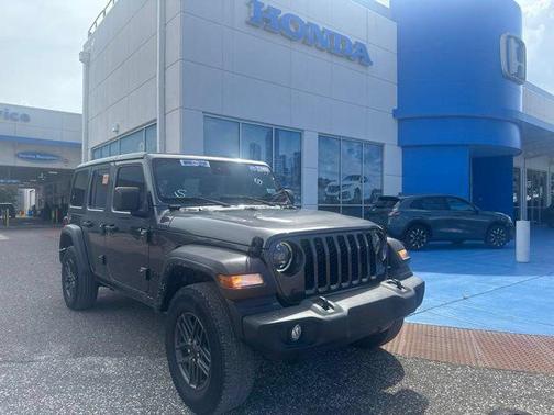 Crystal Metallic 2024 Jeep Wrangler Sport S
