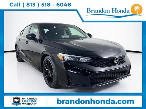 Crystal Black Pearl 2026 Honda Civic Sport