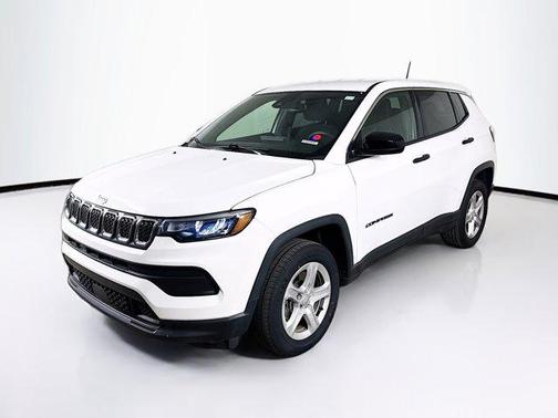 Bright White Clearcoat 2023 Jeep Compass Sport