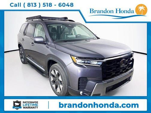 Modern Steel Metallic 2026 Honda Pilot Elite