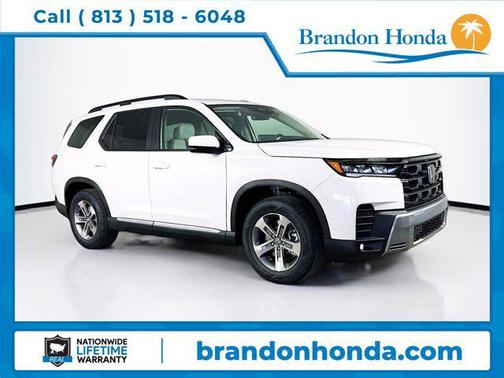 Platinum White Pearl 2026 Honda Pilot EX-L