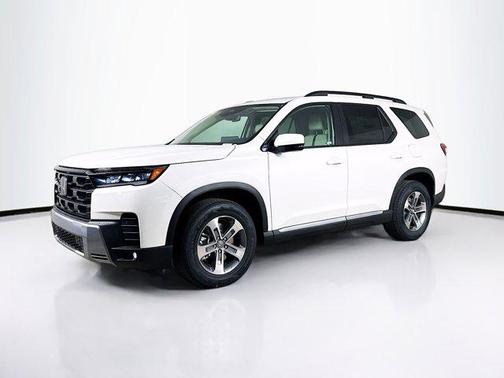 Platinum White Pearl 2026 Honda Pilot EX-L