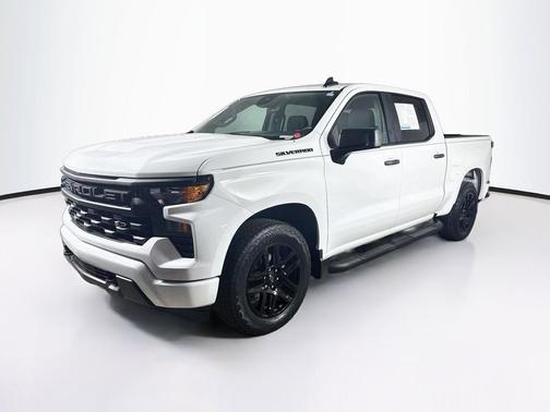 Summit White 2024 Chevrolet Silverado 1500 Custom