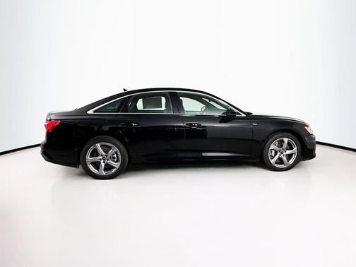 Black 2024 Audi A6 55 Premium Plus