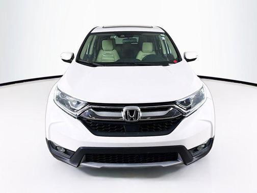 White 2019 Honda CR-V EX