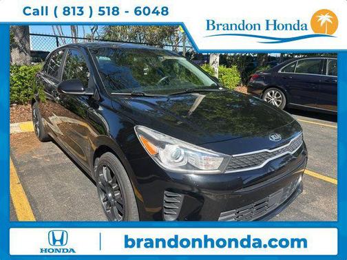 Aurora Black 2020 Kia Rio S