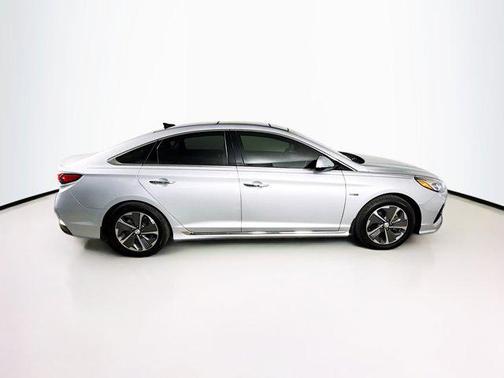 Silver 2018 Hyundai SONATA Hybrid Limited
