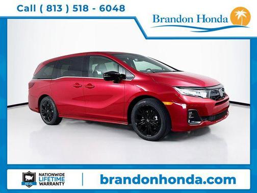 Radiant Red Metallic II 2026 Honda Odyssey Sport-L