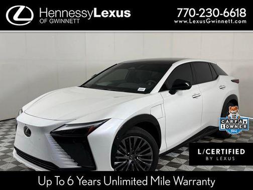Eminent White Pearl 2023 Lexus RZ 450e Luxury