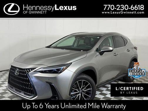 Atomic Silver 2025 Lexus NX 250 Premium