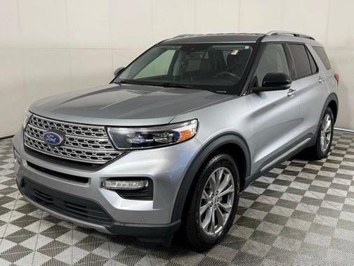 Silver Metallic 2021 Ford Explorer Limited