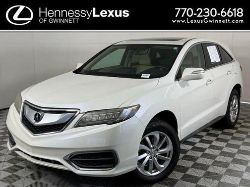White Diamond Pearl 2017 Acura RDX Technology Package