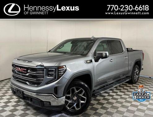 Sterling Metallic 2023 GMC Sierra 1500 SLT