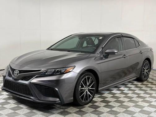 Predawn Gray Mica 2021 Toyota Camry SE