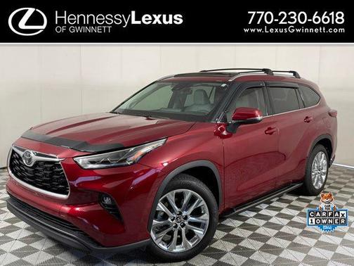 Ruby Flare Pearl 2023 Toyota Highlander Limited
