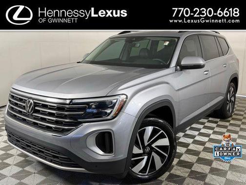 Silver Mist Metallic 2024 Volkswagen Atlas 2.0T SE w/Technology
