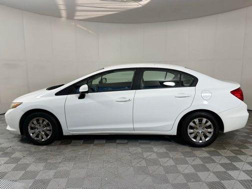 Taffeta White 2012 Honda Civic LX