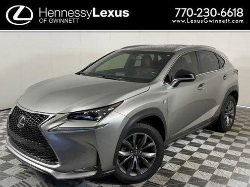 Atomic Silver 2016 Lexus NX 200t F Sport