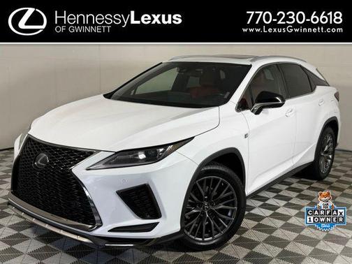 Ultra White 2021 Lexus RX 350 F SPORT Handling